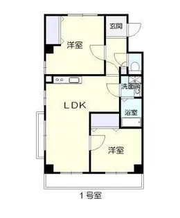グラシアス【6階】の間取り