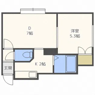 プレシャス27【2階】の間取り