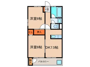 大東山ビルの間取り