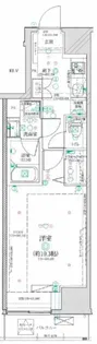 ディアレイシャス池袋【14階】の間取り