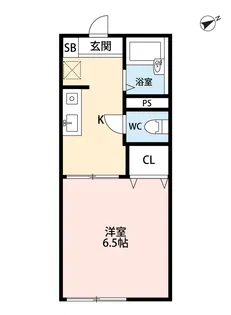 リヴェール【1階】の間取り