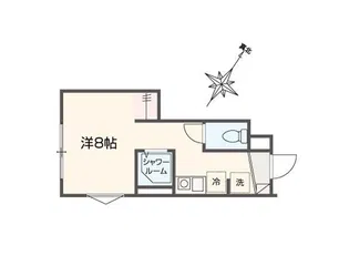 MELLAS町田V【1階】の間取り