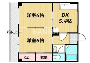 マンション戸田【2階】の間取り