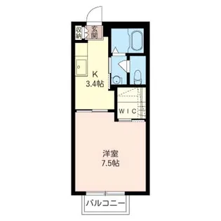 セントラルパインII (2F)【2階】の間取り