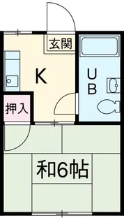 藤山荘【1階】の間取り