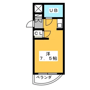 ESPACE A【3階】の間取り