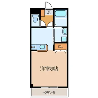 イーストヒルズ【1階】の間取り