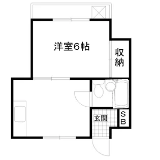ニコール碑文谷【1階】の間取り