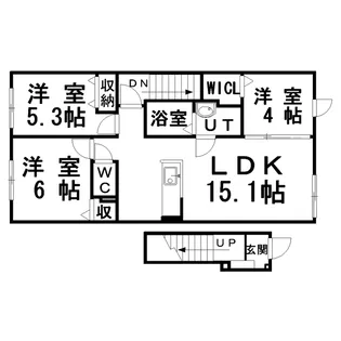 Bon grace II【2階】の間取り