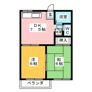 Crescendo SAKAI【2階】の間取り