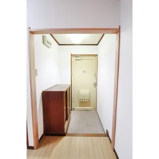 コーポスミ【1階】の玄関