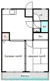 グロワール須屋【2階】の間取り