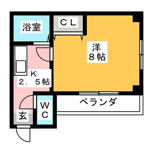プチ・シャトー【3階】の間取り
