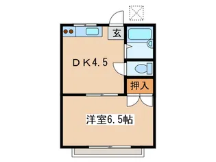 めじろハイツ【2階】の間取り