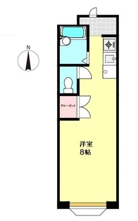 サテライト藤【1階】の間取り
