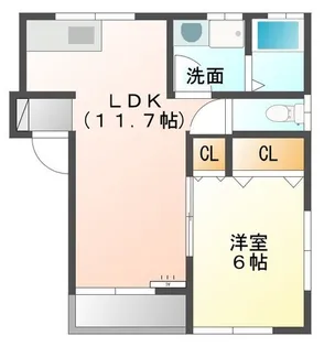 グリーンスクエア【2階】の間取り