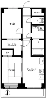 千葉県船橋市三山1【マンション】の間取り