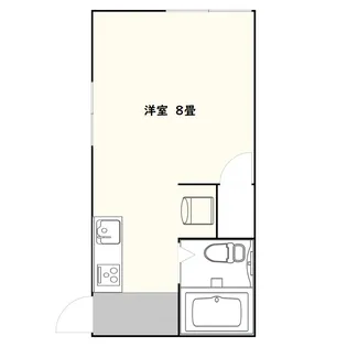 コーポ松金第二【1階】の間取り