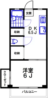 鈴木マンション【4階】の間取り