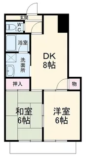 ほら貝ビレッジ【3階】の間取り