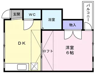 パーチェ中山【2階】の間取り