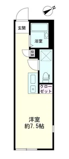 KeiEi稲田堤【2階】の間取り