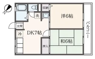 神奈川県横浜市瀬谷区宮沢2【アパート】の間取り