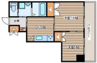 ソフィアコート光町【4階】の間取り