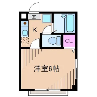 ディアコート新羽【3階】の間取り