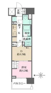 東京都渋谷区宇田川町【マンション】の間取り