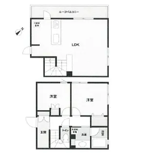 ASTILE目黒不動前 アスティーレ目黒不動前の間取り