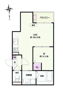 Jack shohoIII【3階】の間取り