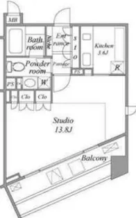 東京都港区南青山6【マンション】の間取り