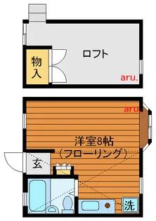 東京都三鷹市井の頭5【アパート】の間取り