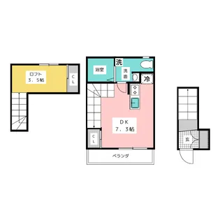 Fine plus【2階】の間取り