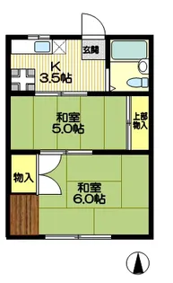メゾントミタ【2階】の間取り