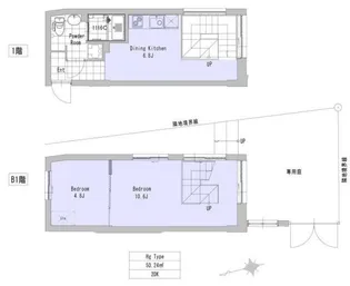 EXAM高円寺南の間取り