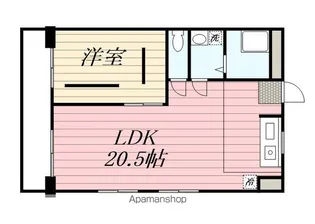 シャトードラペ【9階】の間取り