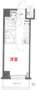 東京都大田区東蒲田1【マンション】の間取り