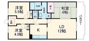 グレイス池尻【3階】の間取り