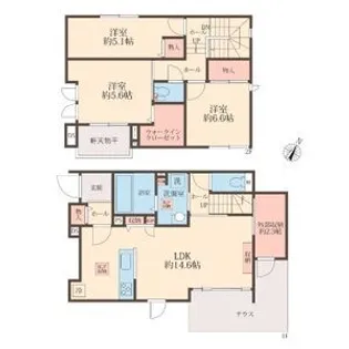 Grand Villa【1階】の間取り