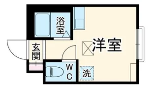 アーヴェル峰岡町【1階】の間取り