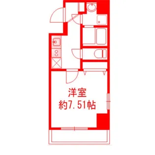 Paulownia Valley take4 西横浜【7階】の間取り