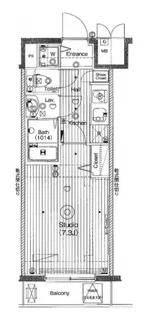 グランドガーラ新横浜South【6階】の間取り