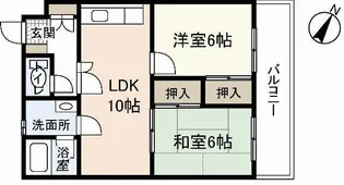 ソフィアコート東原弐番館【3階】の間取り