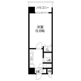 1Kの間取り画像