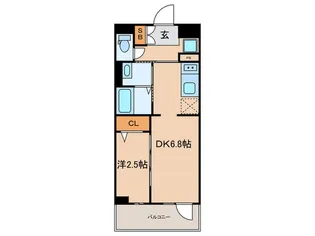 GRANPASEO大森北【4階】の間取り