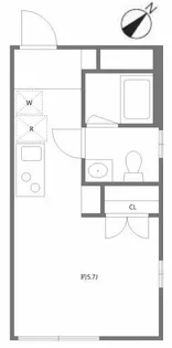 東京都大田区下丸子1【マンション】の間取り