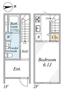 MOK-TERRACE我孫子【1階】の間取り