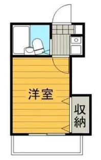 パレス海老名【1階】の間取り